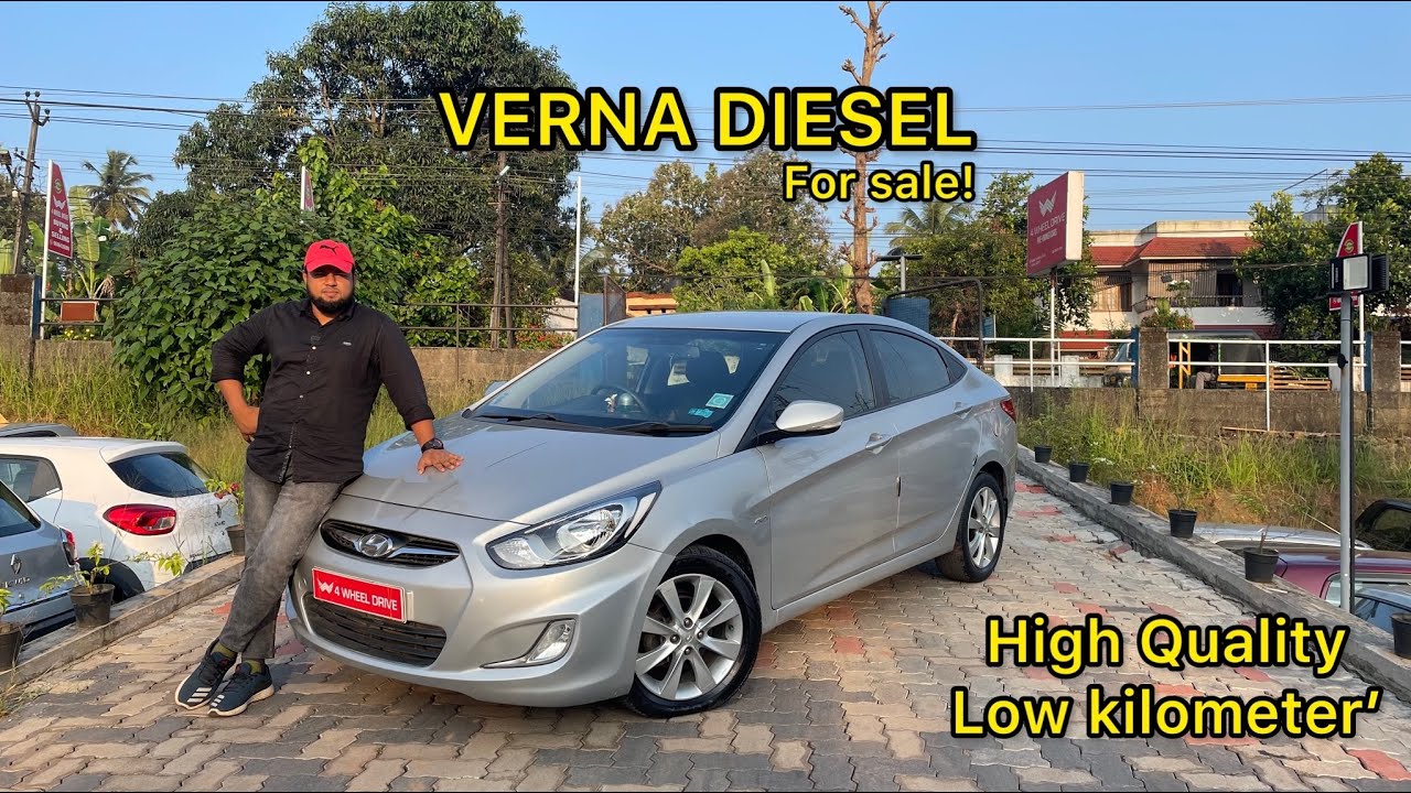 HYUNDAI VERNA DIESEL || FOR SALE || USED CARS KERALA || 4 WHEEL DRIVE ALUVA