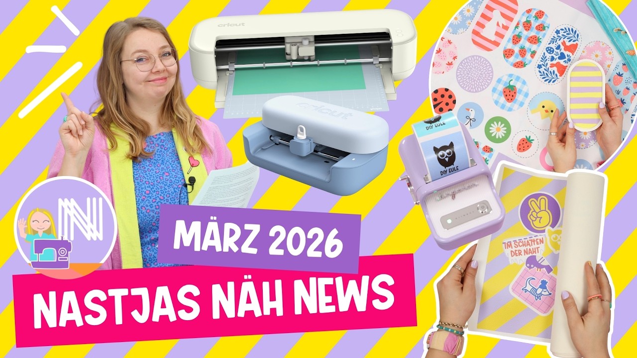 Nastjas Näh News März 2026: Früh, Früher, Frühling!!! 🌷