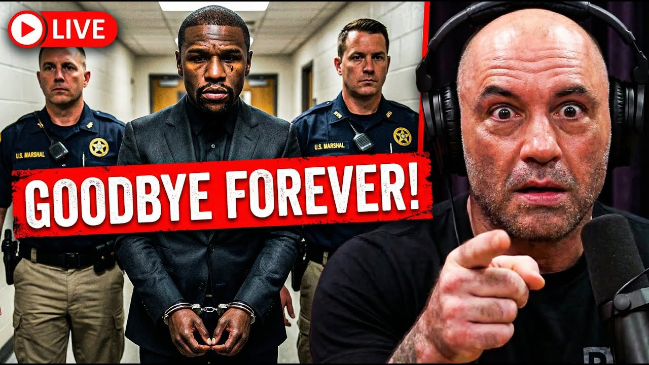 “GOODBYE FOREVER!” — Joe Rogan Reacts To Floyd Mayweather’s Shocking Arrest!