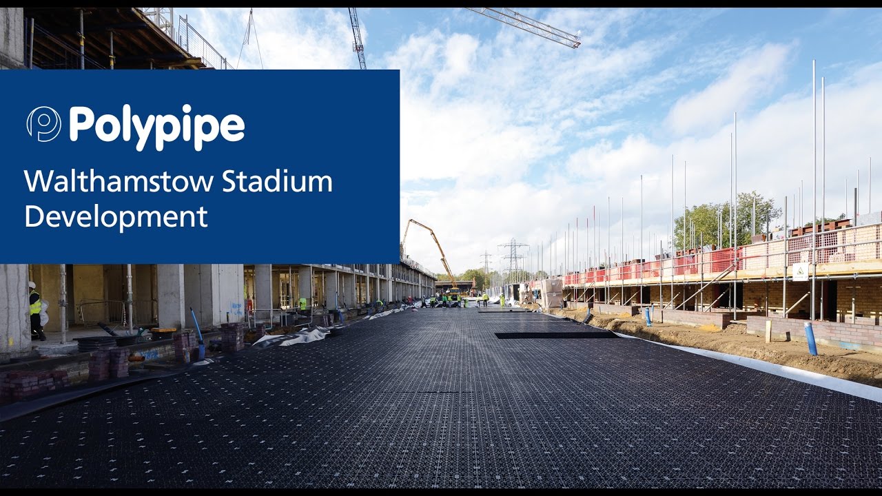 Walthamstow Stadium Development - Permavoid Geocellular System | Polypipe Civils