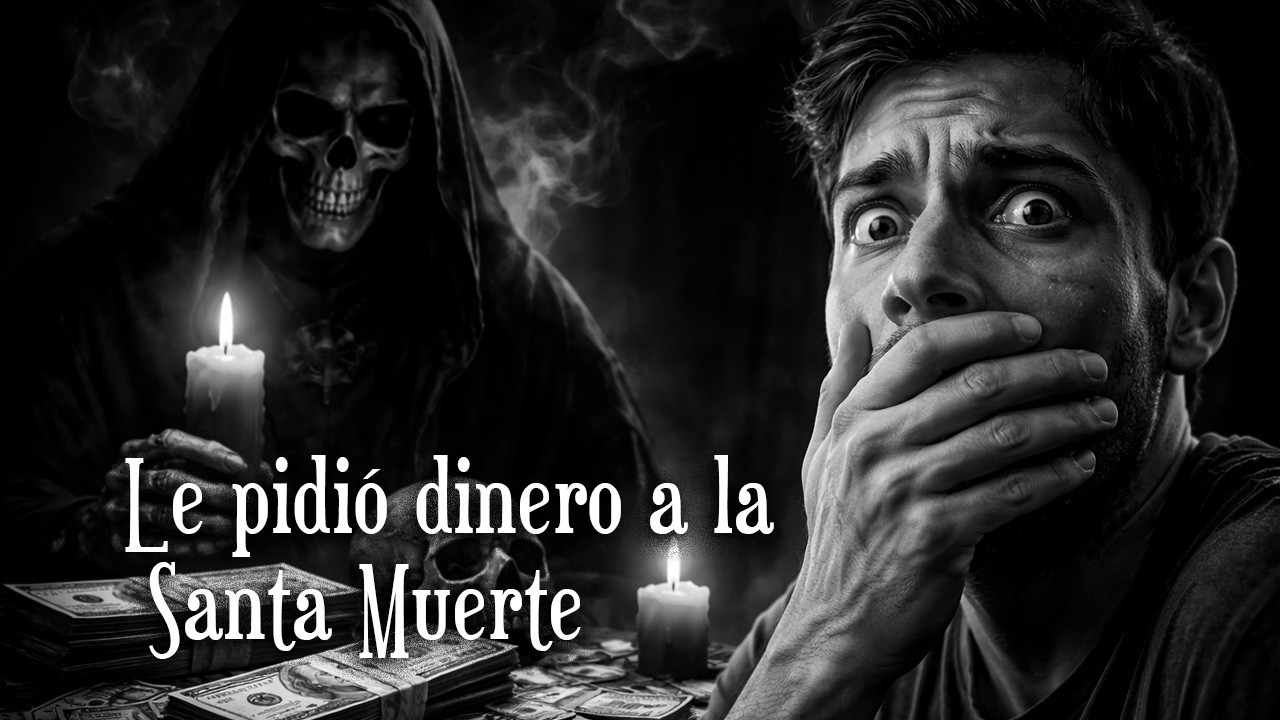 Le pidió dinero a la Santa Muerte… y comenzó a ganar, pero algo empezó a cobrar