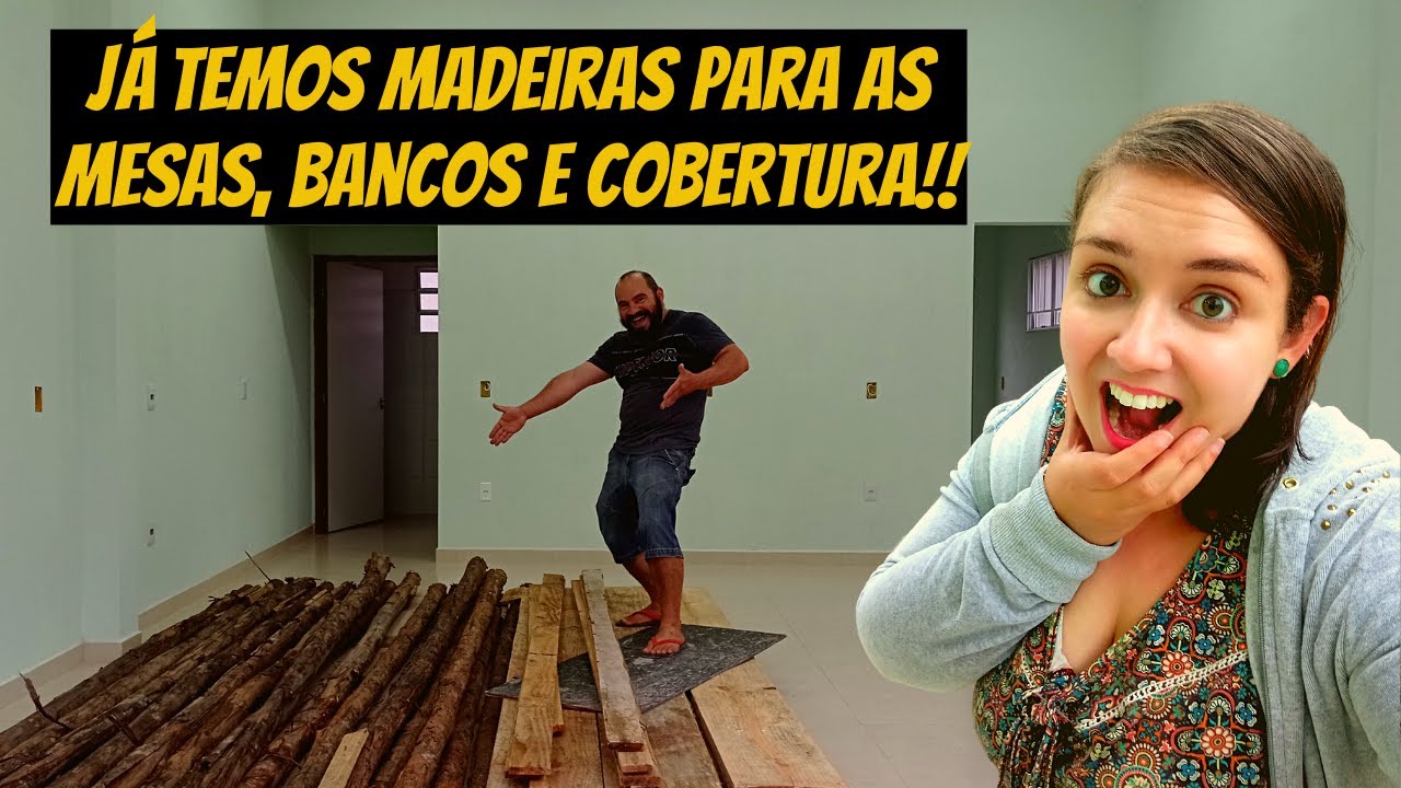 ENCONTRAMOS MADEIRA POR UM PREÇO INCRÍVEL!!! - MONTANDO UM RESTAURANTE - EP.02