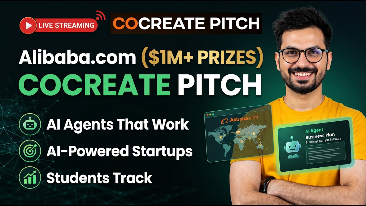 Возможность для предпринимательства в 2026 году: Презентация проекта Alibaba.com CoCreate (призов...