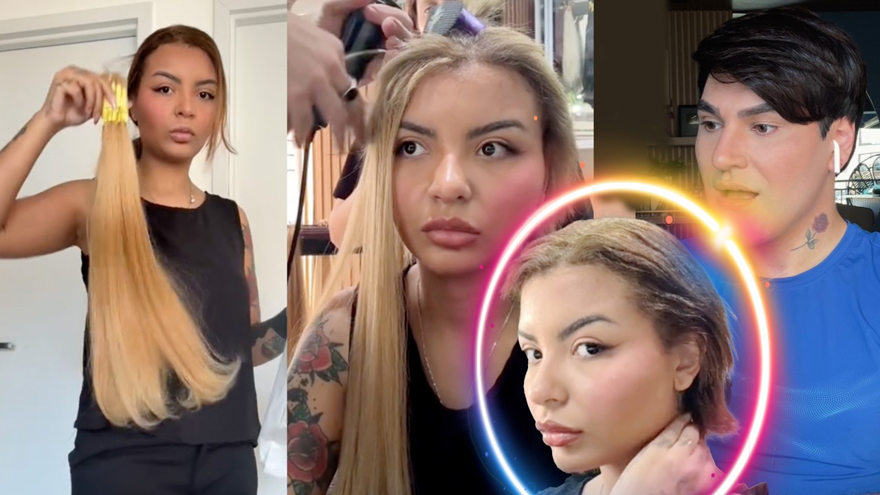 DESCOLORINDO CABELO PARA IGUALAR O MEGA HAIR PERFEITO
