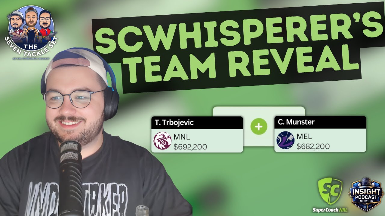LOCKED IN? 🤯 SCWhisperer’s Team Reveal for Round 1 | NRL SuperCoach 2026