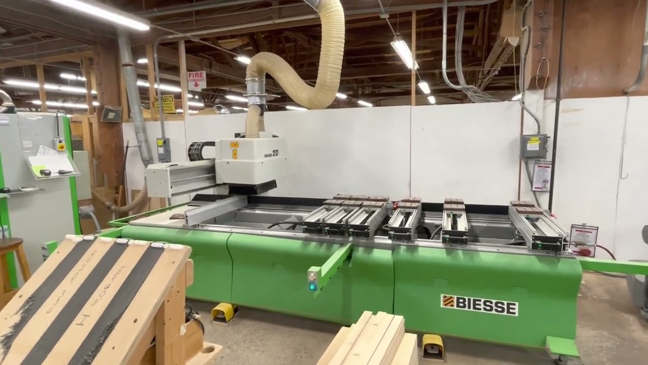 BIESSE ROVER 20 CNC MACHINING CENTER WATCBORING
