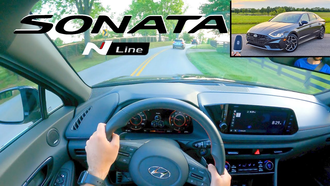 2021 Hyundai Sonata N-Line // POV Review & Kentucky Test Drive (3D Binaural Audio)