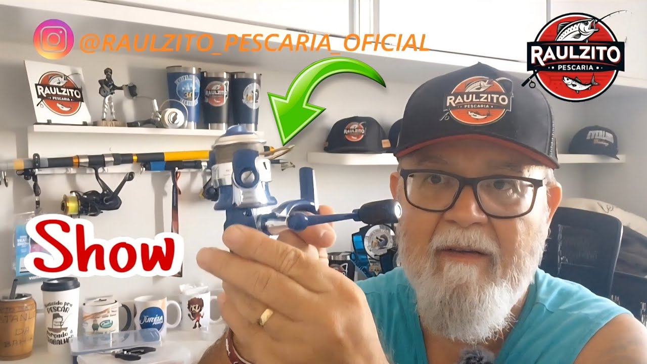 A TRALHA DE PESCA QUEBROU ?? RAULZITO  SE VIROU !!!!