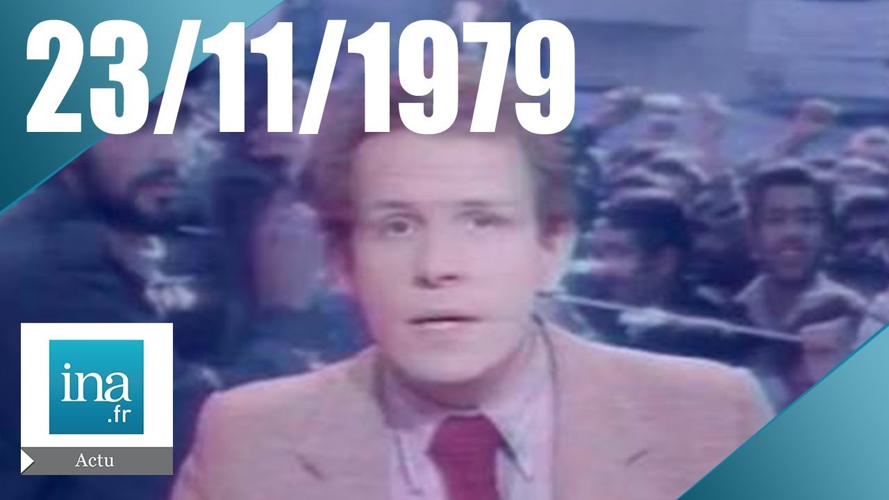 20h Antenne 2 du 23 novembre 1979 : La tension monte en Iran  | Archive INA