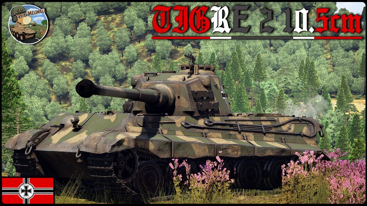 TIGRE 2 10.5cm ! Un des MEILLEURS CHAR du 6.7 !