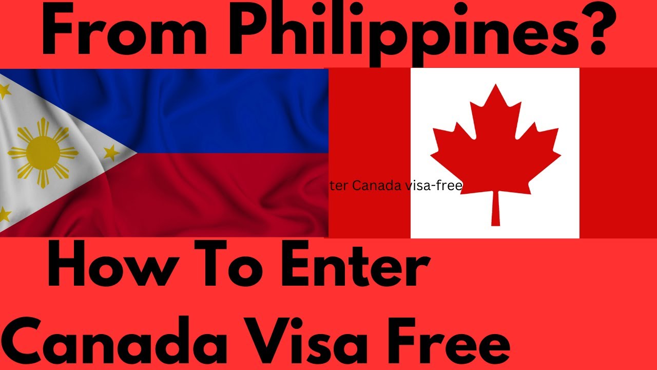 From Philippines? 🇵🇭 How To Enter Canada Visa Free #shorts #philippines #canada #visa