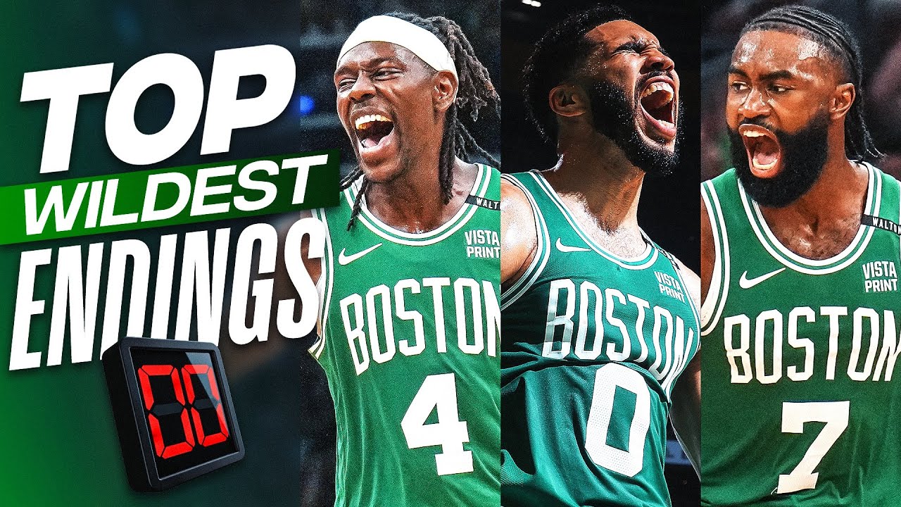 The Celtics WILDEST Endings of the 2023-24 NBA Season