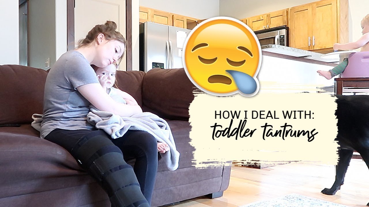 How I Deal with Toddler Tantrums