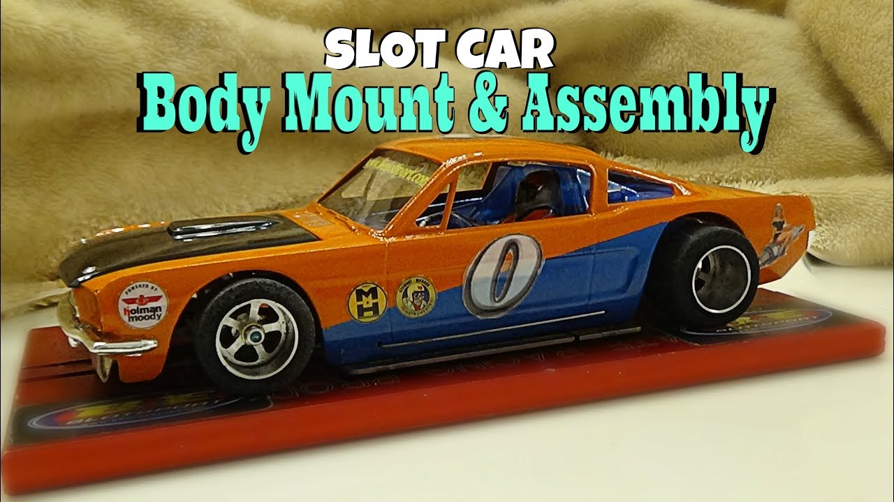 Part 3: B&E Slotsport. Hardbody Slot Car : Body Mounting : 1/24 Scale Slot Car Racing : Model Kits