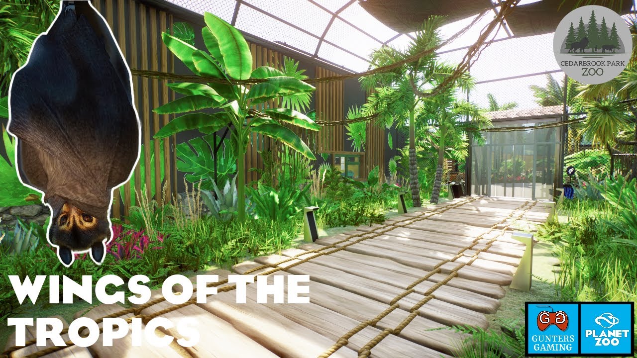 Designing the Ultimate Flying Fox Habitat | Cedarbrook Park Zoo | Planet Zoo