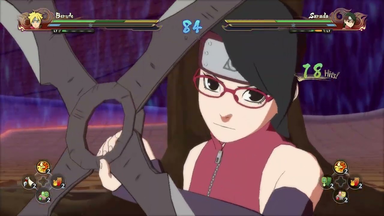 Boruto vs Sarada