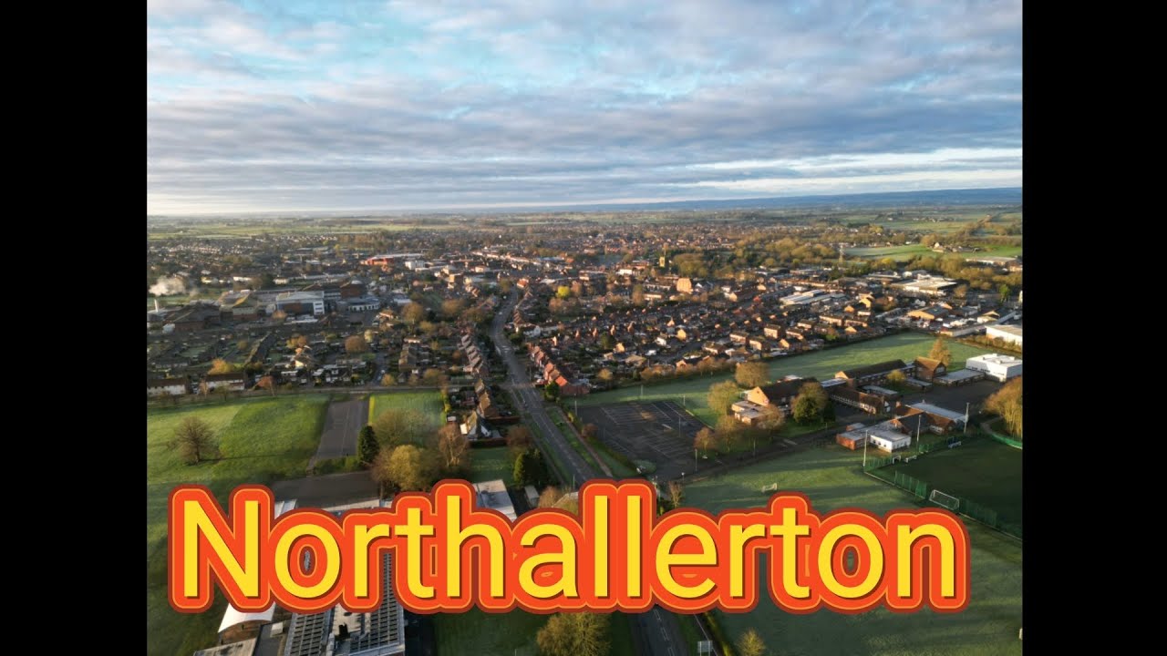 Northallerton , North Yorkshire #drone #reels #northyorkshire