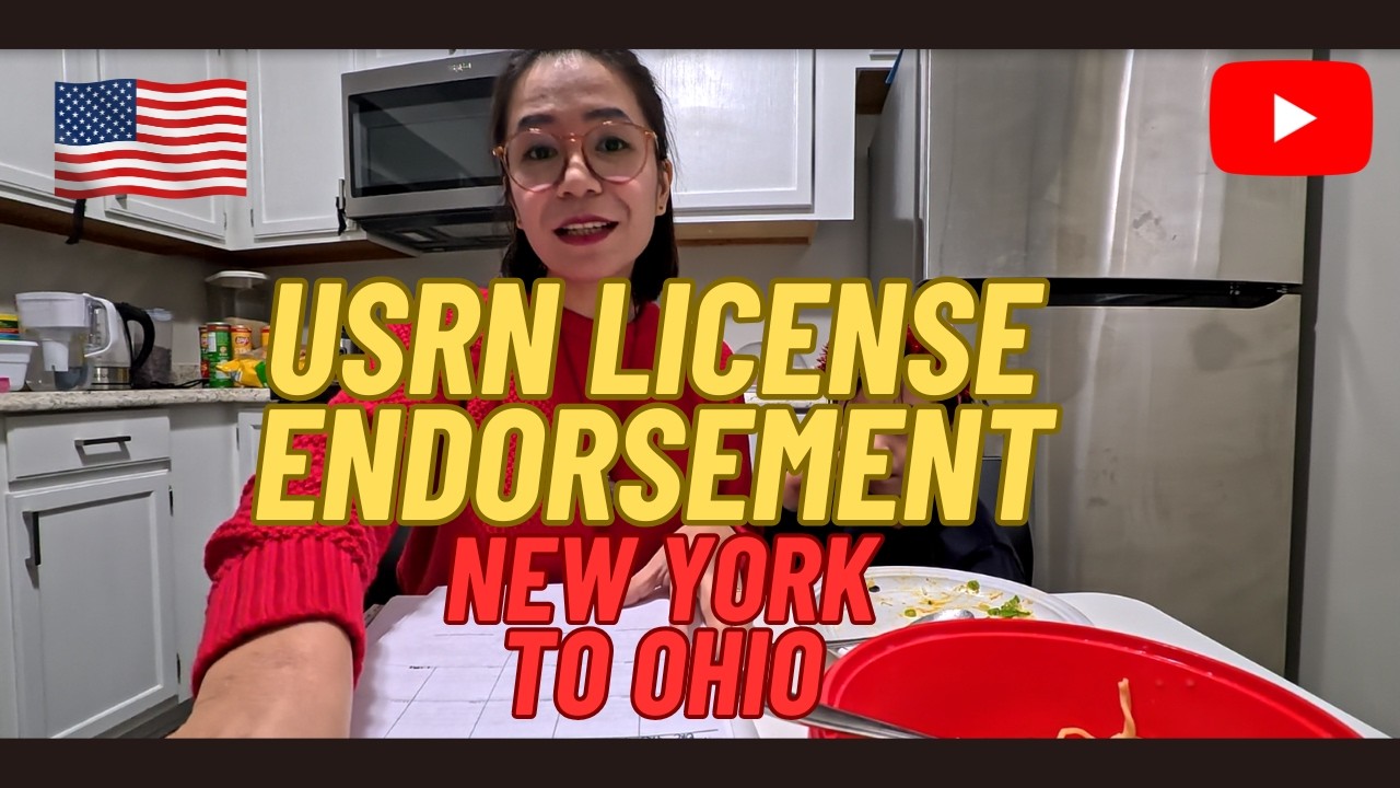 USRN License Endorsement from New York license to Ohio guide | USRN | EB3 | Immigrant Visa