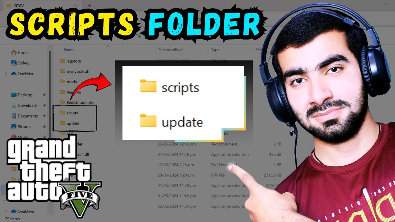 HOW TO CREATE SCRIPTS FOLDER IN GTA 5 | CREATE SCRIPTS FOLDER IN GTA 5 | GTA 5 MODS | KHAAS GAMER