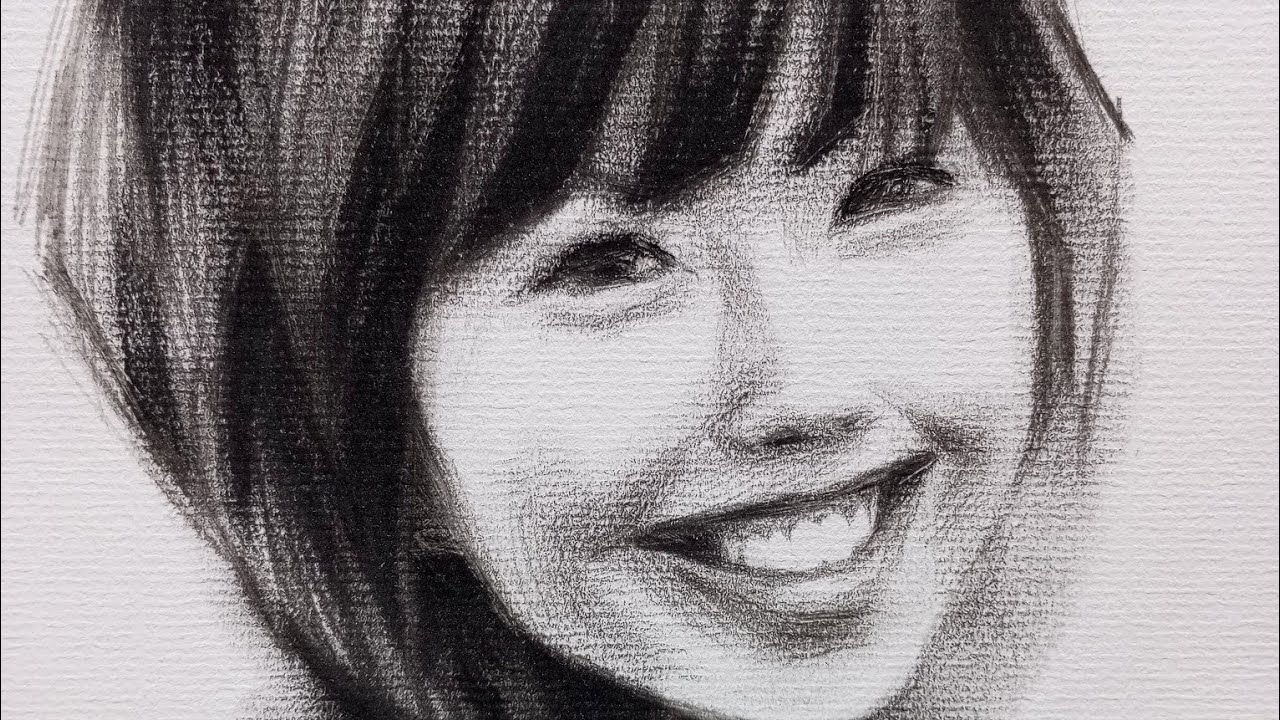 【 Charcoal 碳筆移動 】#Drawing #Art #繪畫 