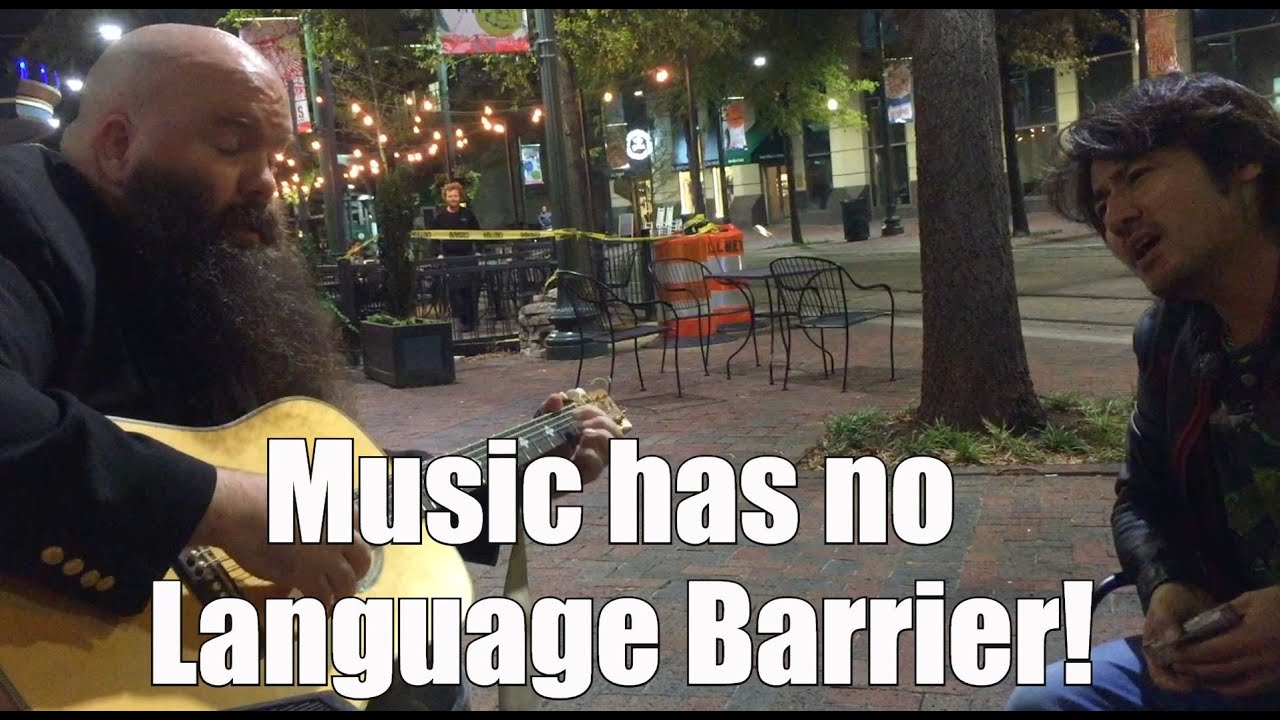 Knockin on Heavens Door with a street performer from Asia! WOW! | Marty Ray Project