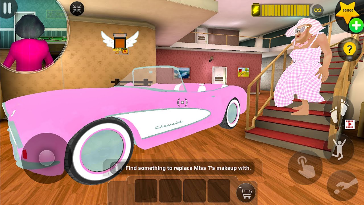 Scary Teacher 3D — кукла Барби Мисс Т., персонаж и огромное обновление House