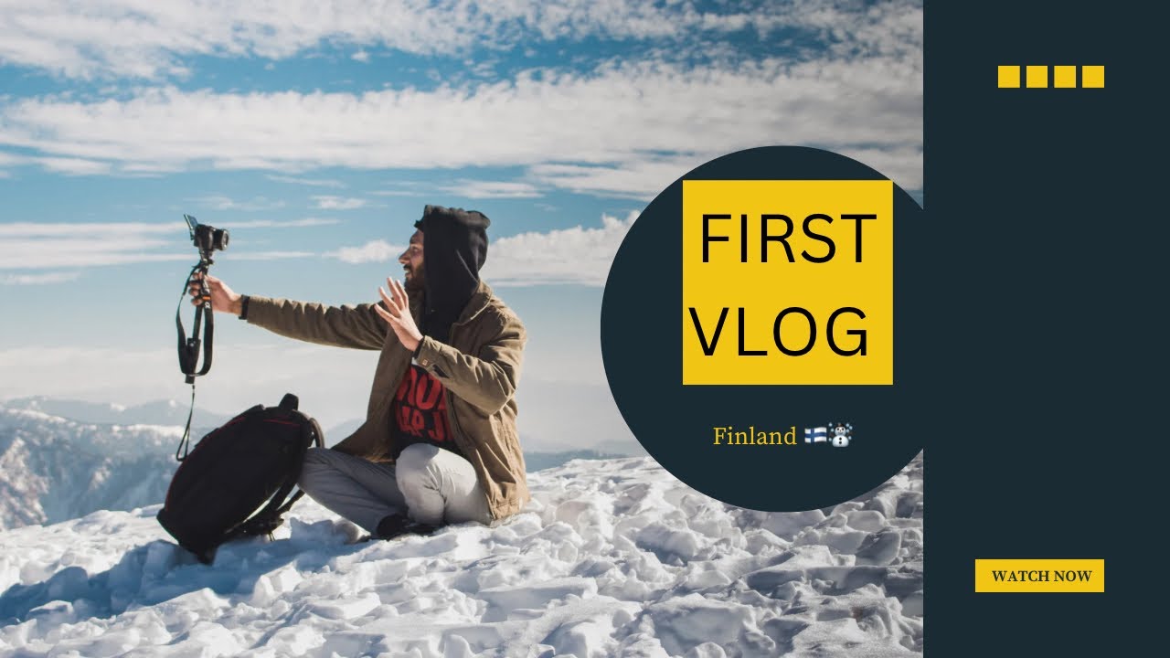 First vlog | FINLAND 🇫🇮☃️