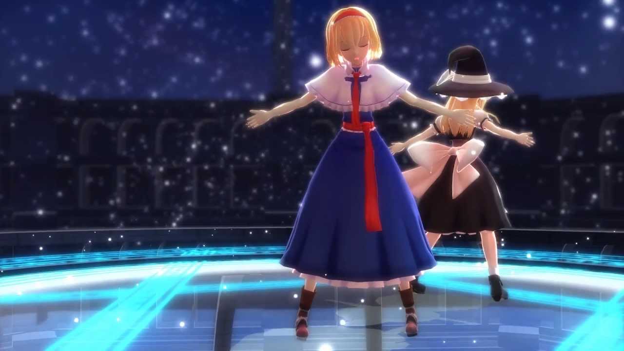 【東方MMD】魔理沙とアリスでTell Your World