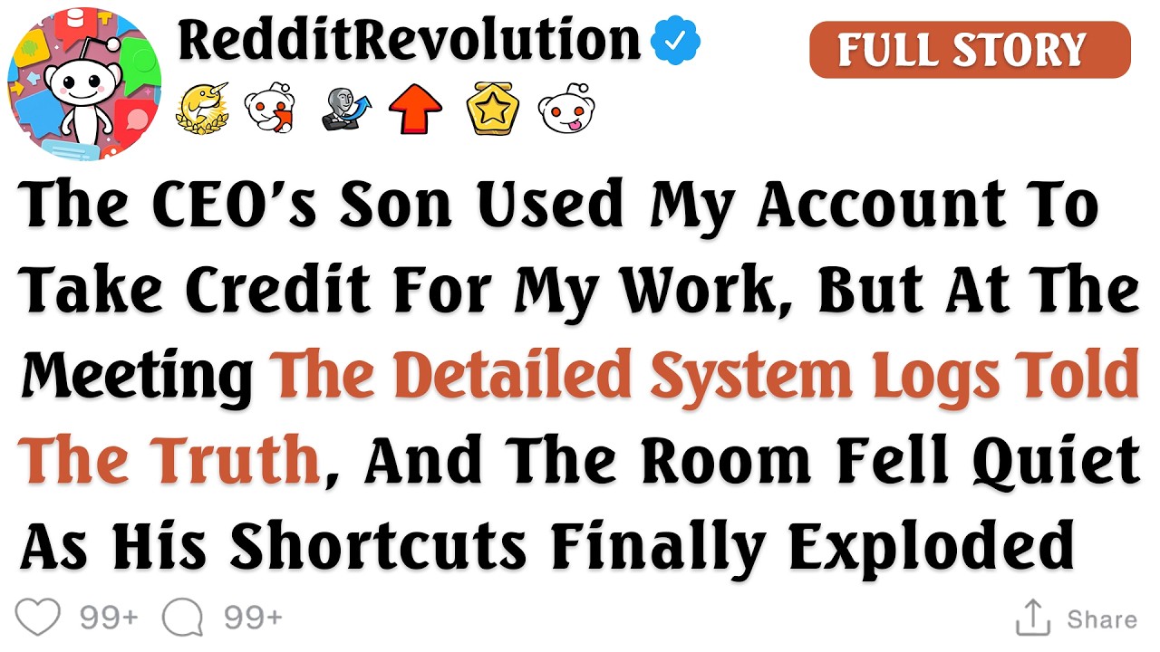 The CEO’s Son Took My Login And Claimed My System Was His Brilliant Optimization, But During The...