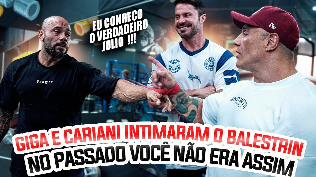 FABIO GIGA E RENATO CARIANI INTIMARAM O BALESTRIN - NO PASSADO VOCÊ NÃO ERA ASSIM !!!