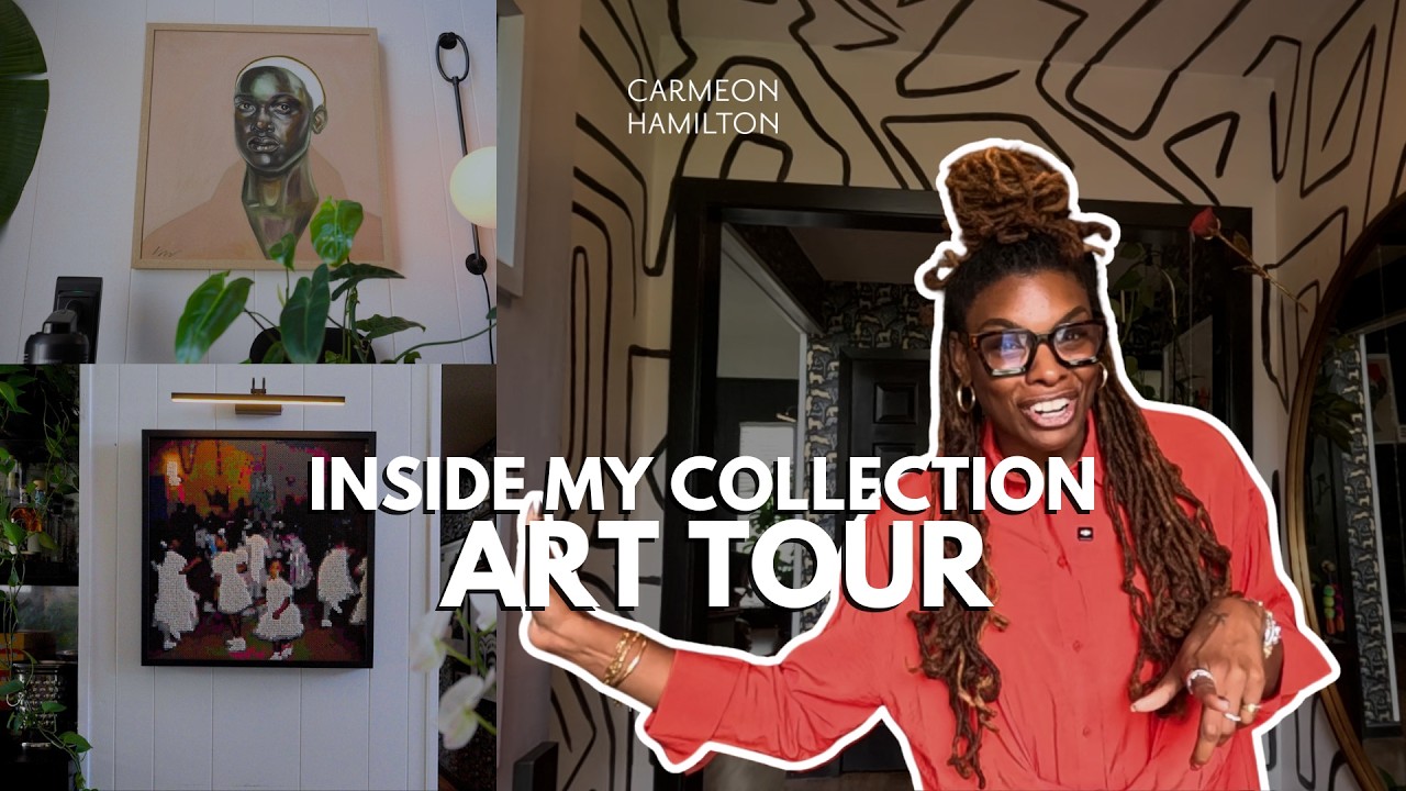 Walkthrough My Art Collection  | Carmeon Hamilton
