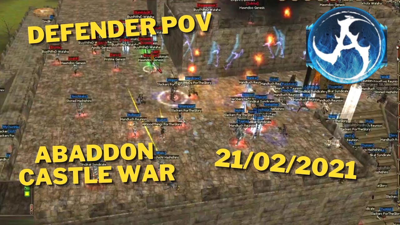 Kalonline Abaddon Castle War 21/02/2021 - Abaddon 2021 Private Server-Defender Side #kalonline