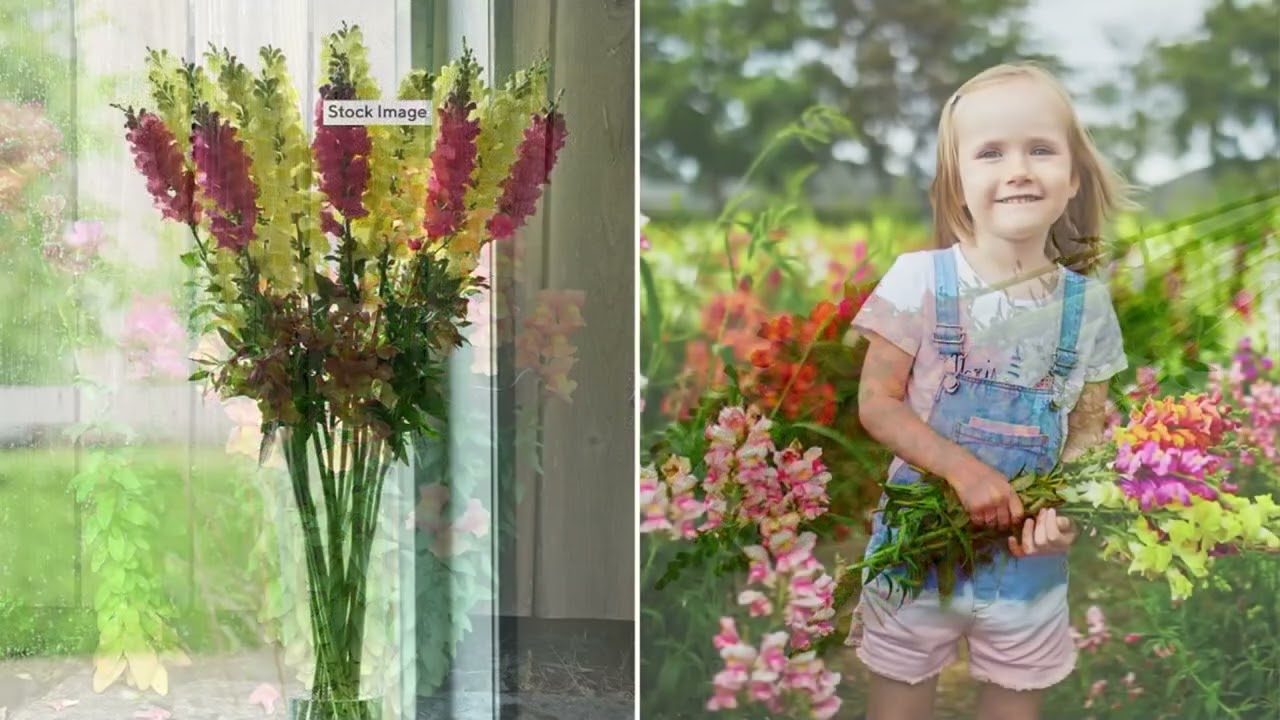 Roberta's 6-piece Cut Flower Snapdragon Garden on QVC