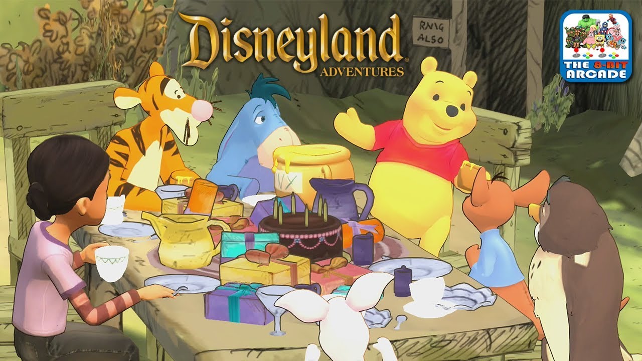 Disneyland Adventures - Spending the Day with Pooh on his Birthday (Xbox One Gameplay)