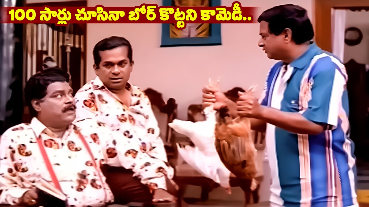 100 సార్లు చూసినా బోర్ కొట్టని కామెడీ.. | Brahmi, Kota Srinivasa Rao & MS Narayana Comedy Scenes