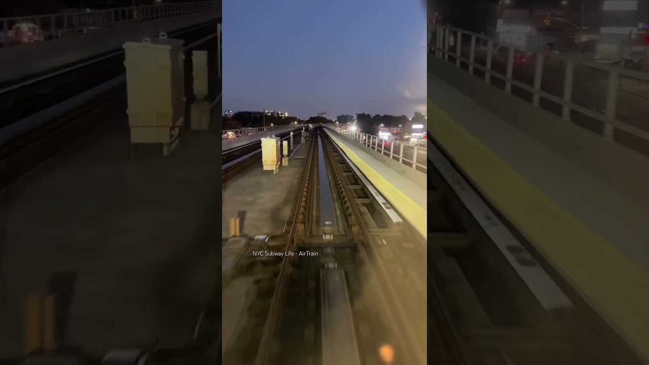 The JFK AirTrain 🚟 Jamaica ➡️ Federal Circle #AirTrain #JFKAirTrain #JFKAirport #NYCSubway #NYC