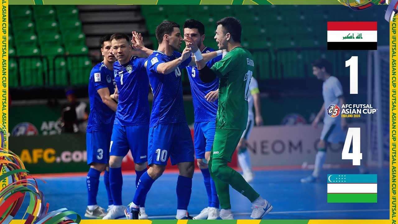 Full Match | AFC Futsal Asian Cup Thailand 2024™ | Group B | Iraq vs Uzbekistan