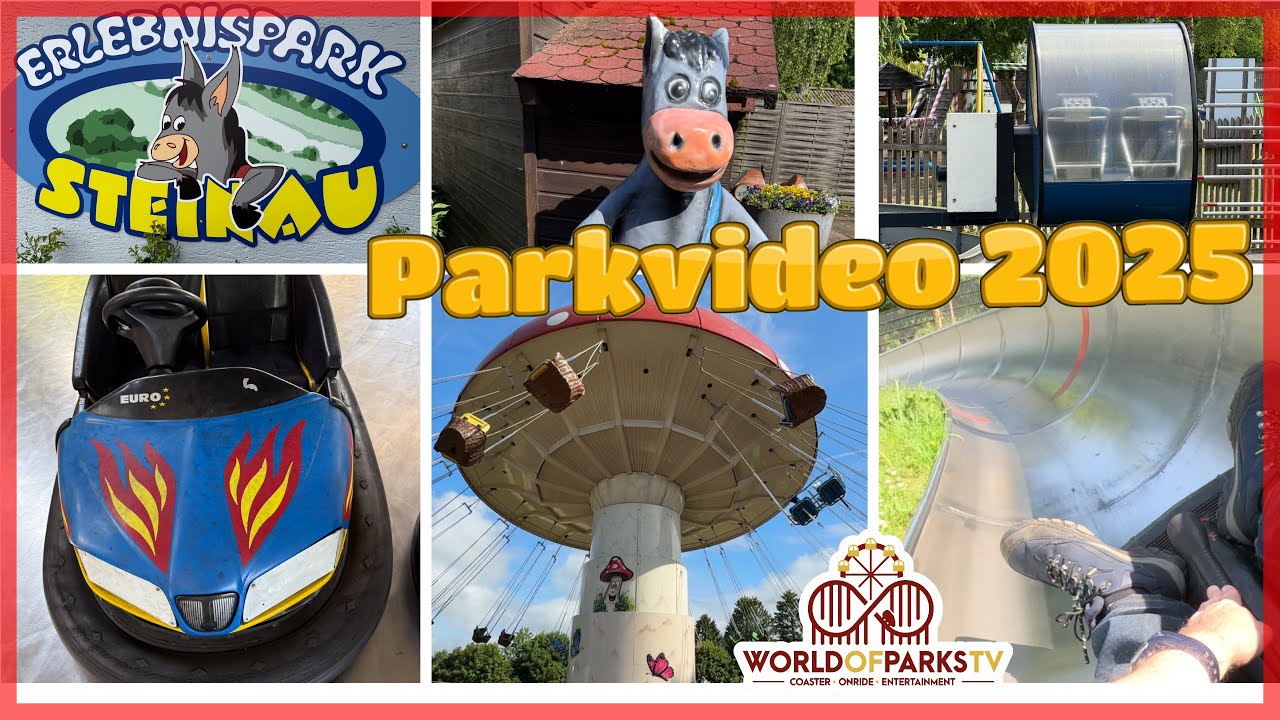 Erlebnispark Steinau - Parkvideo 2025 - Sympathischer Familien Freizeitpark - Sommerrodelbahn & mehr