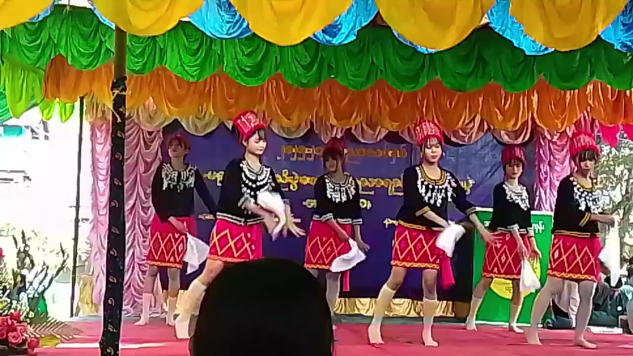 အထက(ခွဲ)အောင်းကုန်းပညာရေးစုံညီပွဲတော် G 11ကျောင်းသူလေးများမှ မမေ့နိုင်သောမြေ (အက)