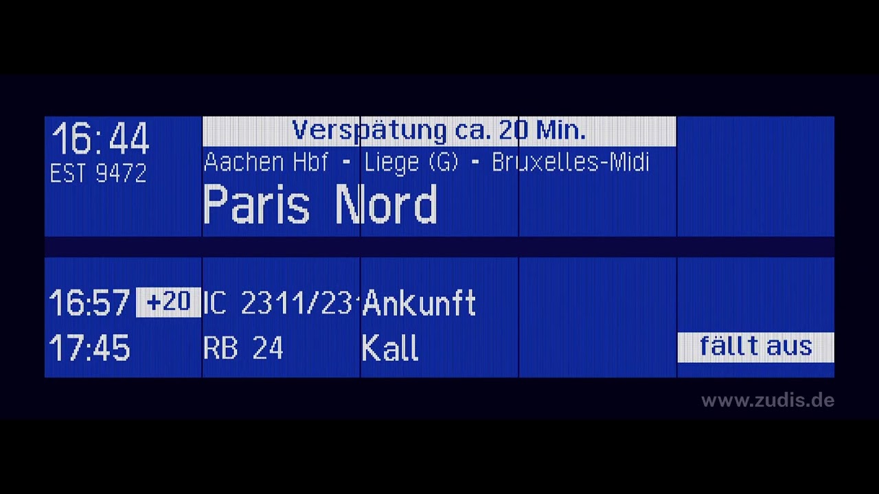 Bahnsteigansagen (Heiko Grauel) Köln Hbf (Teil 1)