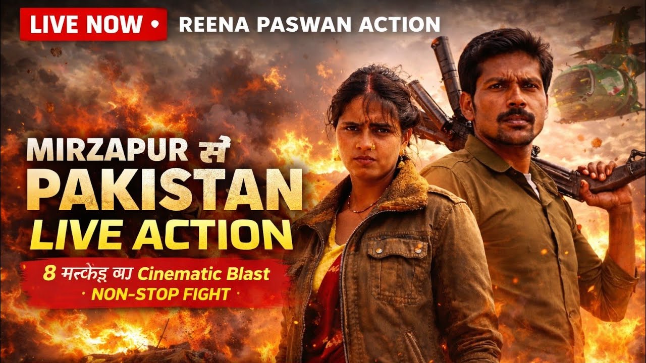 Mirzapur Se Pakistan LIVE Trailer | Reena Paswan Action | Harish Chandra Paswan | Cinematic Live