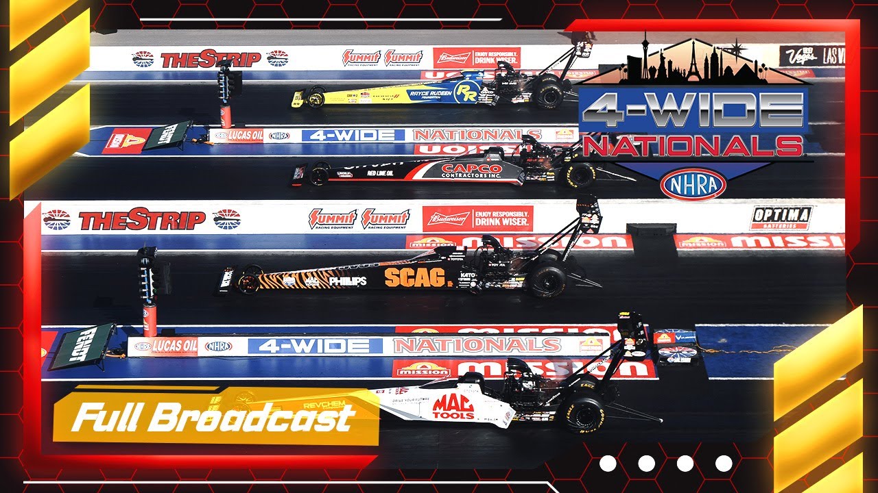 2024 NHRA Four-Wide Nationals Full Broadcast