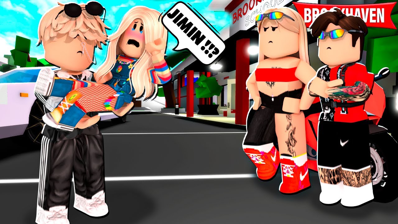 IDOL K-POP SALVOU FÃ DE VALENTÕES MANDRAKES - HISTORINHA DE BROOKHAVEN RP ROBLOX 🏡