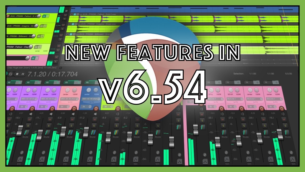 What's New in REAPER v6.54 - FX Chain Oversampling and more!