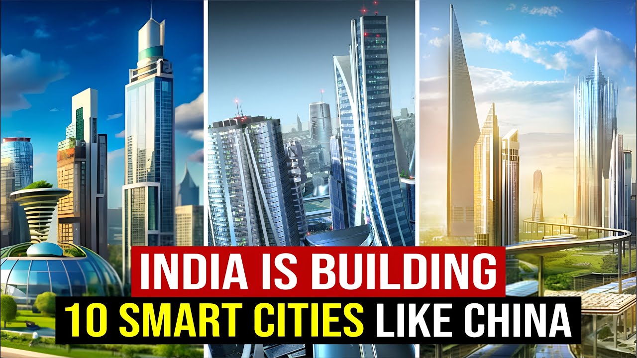 10 Upcoming SMART CITIES in India | India is Building Smart Cities like China
