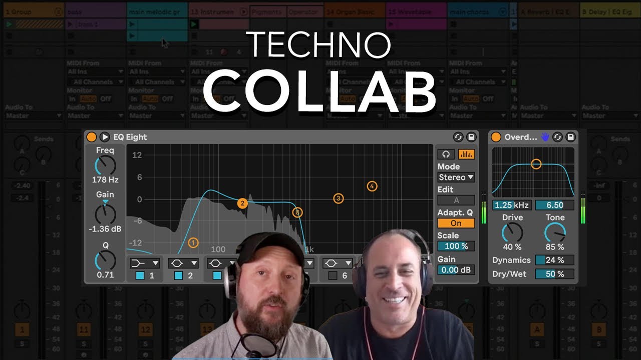 Making a techno track with John Selway & Christian Smith