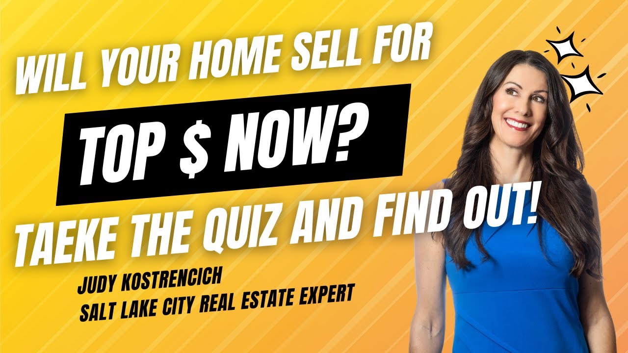 Will your home sell for top dollar in this market?  Take the quiz and find out!  Top 10 ways to know