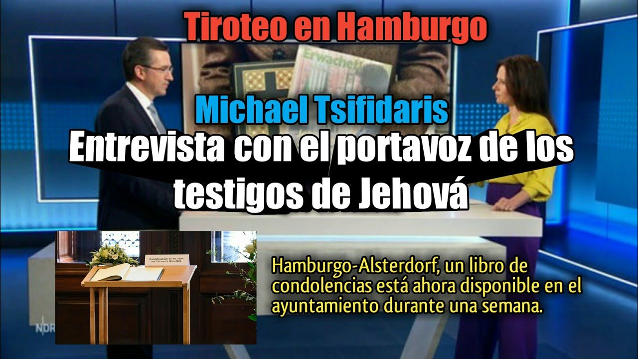 Entrevista del 17.03.2023 con el portavoz de los testigos de Jehová - Michael Tsifidaris