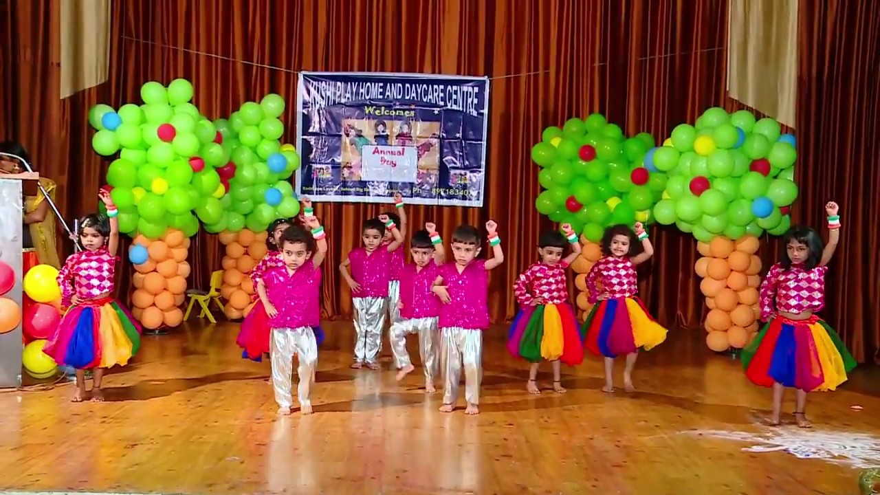 Jai Ho dance by Kushi Playhome 2017-18