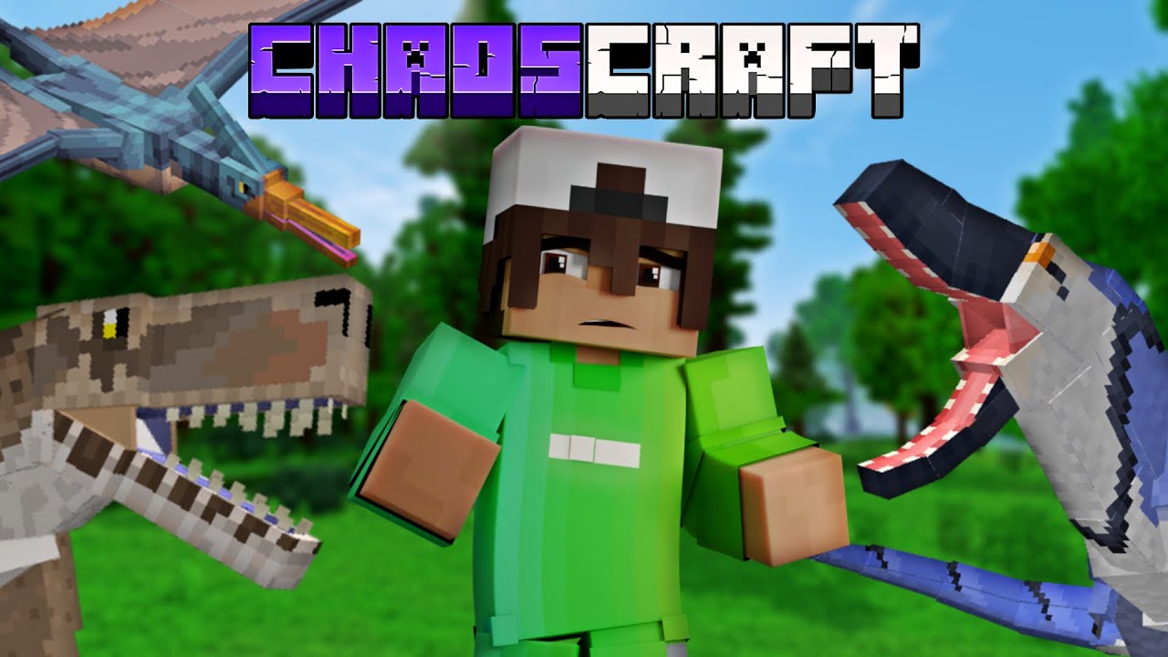 POVSOD SO DINOZAVRI?! | ChaosCraft EP 3